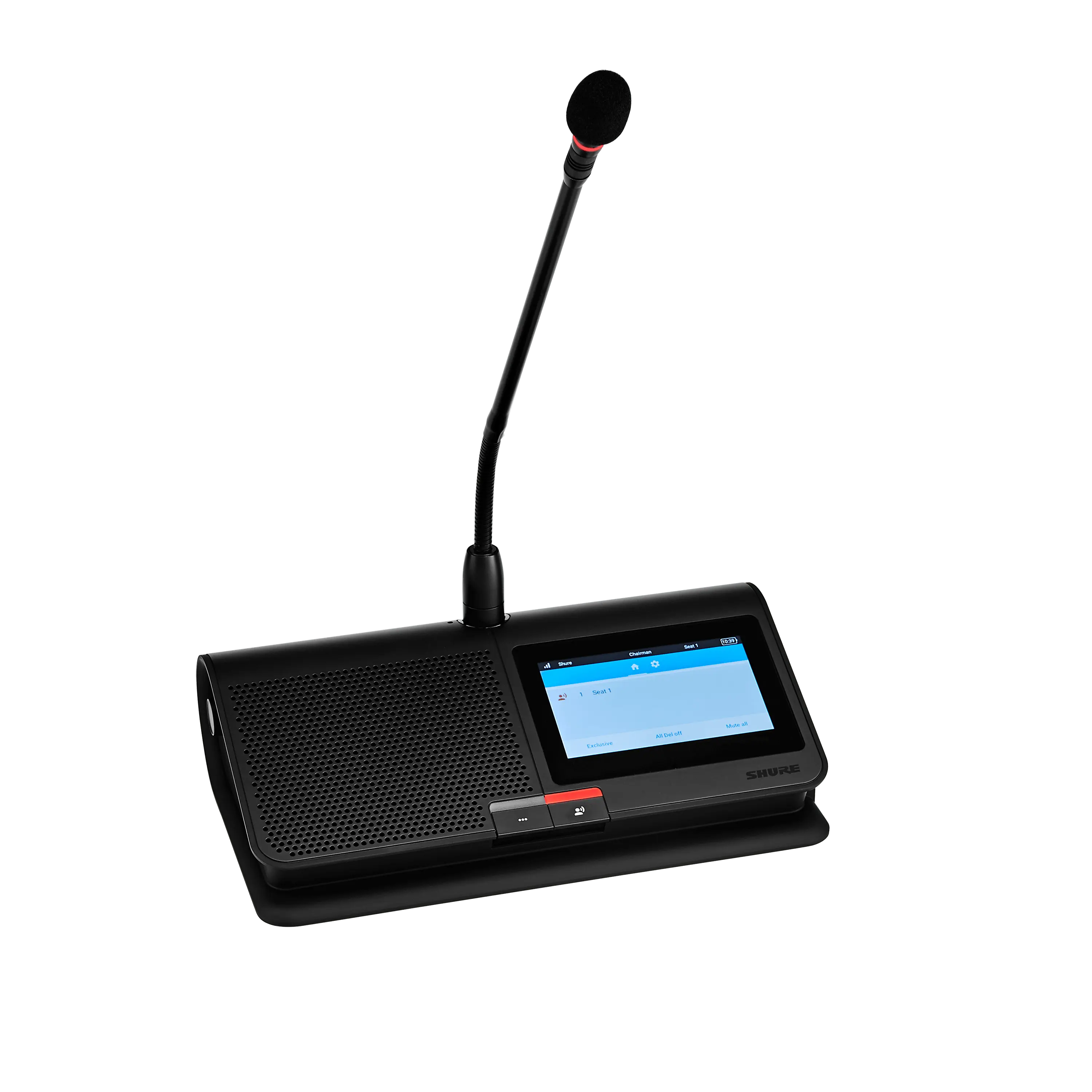 ภาพต้นฉบับ Shure MXCW640 พร้อมไมค์และหน้าจอสัมผัส