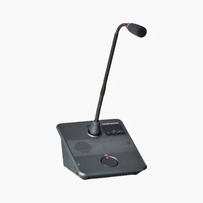 Audio-Technica ATUC-50DU + ATUC-M43H ยูนิตประชุมพร้อมไมค์ Gooseneck 430 มม. แบบ Push-to-Talk
