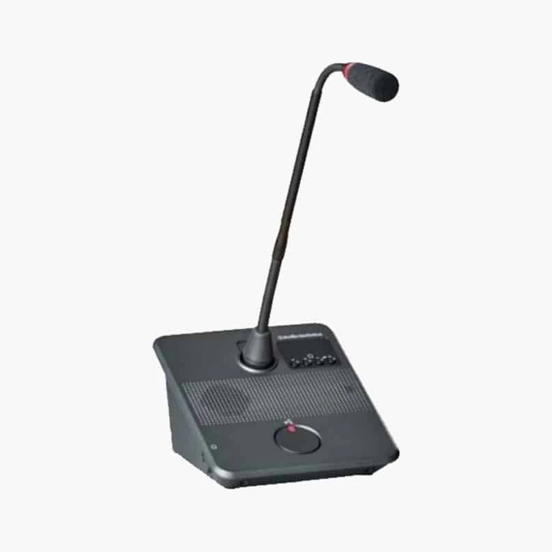 Audio-Technica ATUC-50DU + M58H ยูนิตประชุมพร้อมไมโครโฟน Gooseneck 580 มม. Hyper-cardioid