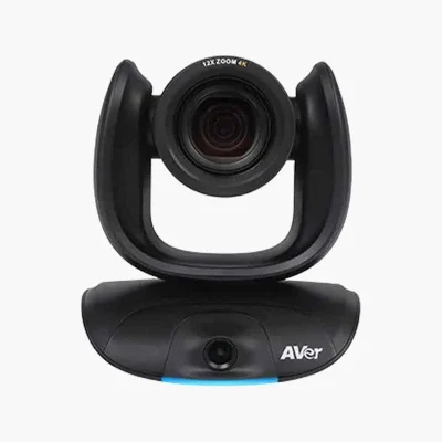 AVer CAM550 กล้องประชุมเลนส์คู่ 4K ซูมออปติคอล 12 เท่า พร้อม AI Framing