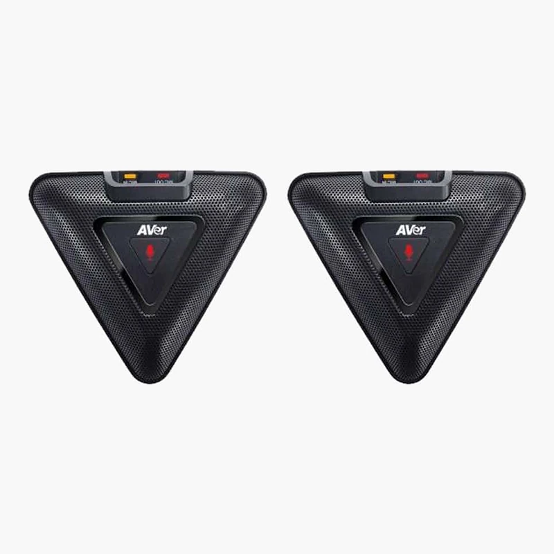 AVer Expansion Mic Set ไมโครโฟนเสริมคู่ 360° สำหรับ VC520Pro/VC540 สายยาว 5 เมตร