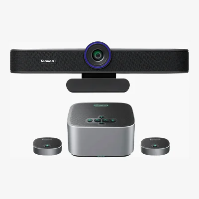 ชุด Video Conference Tenveo Set A กล้อง 4K มุมกว้าง 165° พร้อมชุดไมค์ไร้สาย Bluetooth