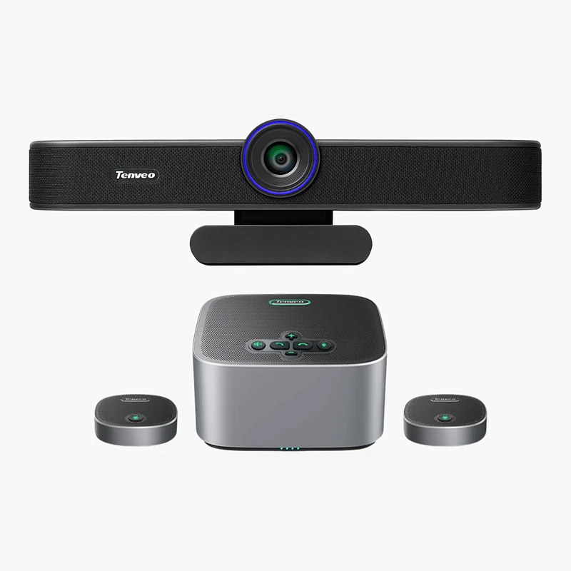 ชุด Video Conference Tenveo Set A กล้อง 4K มุมกว้าง 165° พร้อมชุดไมค์ไร้สาย Bluetooth