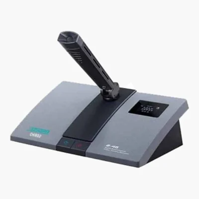 DSPPA D6802L ไมโครโฟนประชุมดิจิทัลไร้สายสำหรับประธาน หน้าจอ LCD แบตเตอรี่ในตัว