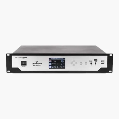 DIVA AUDIO DA-1000TCU เครื่องควบคุมไมค์ประชุมดิจิทัลอัจฉริยะ รองรับ 250 หน่วย
