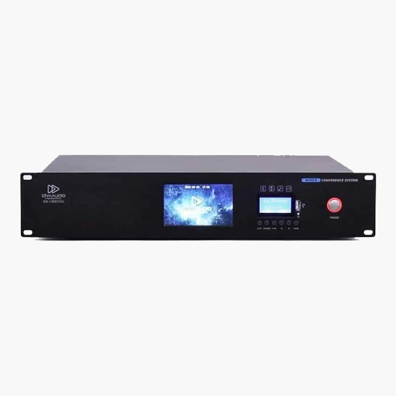 DIVA AUDIO DA-1000VCU เครื่องควบคุมไมค์ประชุมแบบใช้สาย มีฟังก์ชันโหวต