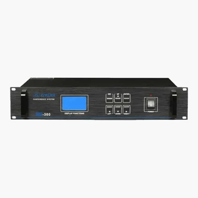 GYGAR CG-300MR เครื่องควบคุมไมค์ประชุมดิจิทัล ต่อไมค์ได้ 120 ตัว บันทึกเสียงลง USB