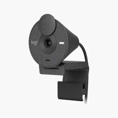 Logitech BRIO 305 เว็บแคม Full HD 1080p USB-C พร้อมไมค์ในตัวและ Privacy Shutter