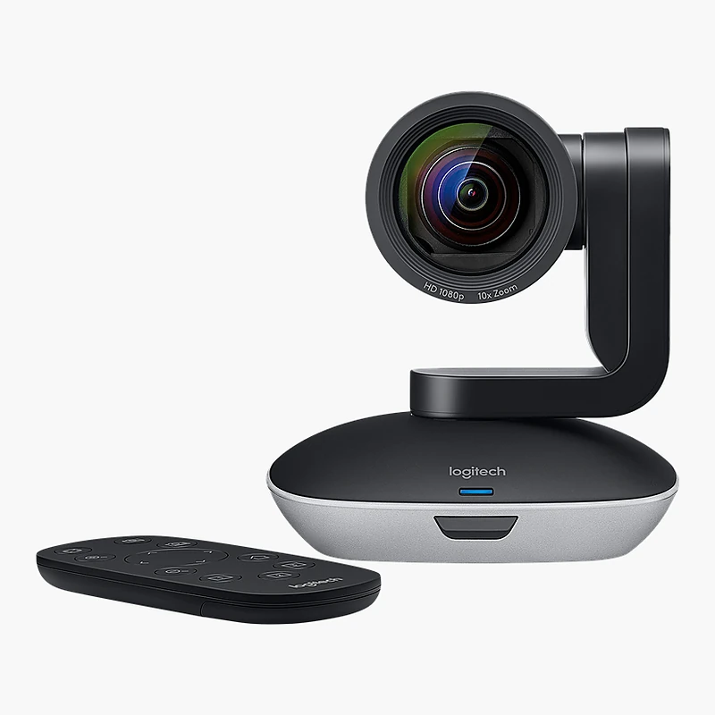 Logitech PTZ Pro 2 กล้องประชุม PTZ Full HD 1080p ซูม 10 เท่า พร้อมรีโมท