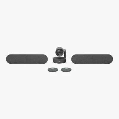 Logitech Rally Plus ชุดประชุมกล้อง PTZ 4K ไมค์ 2 ชุด ลำโพง 2 ตัว สำหรับห้องประชุมใหญ่