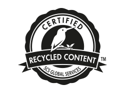 SCS Certified Recycled Content