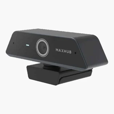 MAXHUB UC W20 เว็บแคม 2K QHD มุมกว้าง 94° พร้อมไมค์คู่ตัดเสียงรบกวน