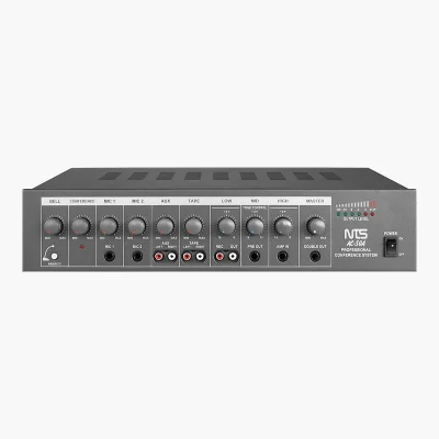 NTS AC-50A ชุดควบคุมไมค์ประชุมพร้อมแอมป์ในตัว 50 วัตต์ ที่ 8 โอห์ม และไลน์ 70V/100V