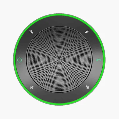 Q-SYS NM-T1 ไมโครโฟน Beamforming แบบตั้งโต๊ะ 4 โซน รองรับ PoE และไฟ RGB