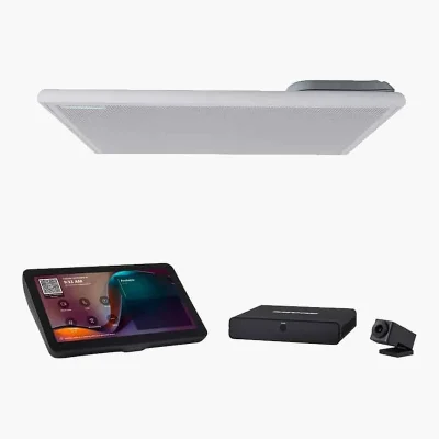 Shure IMXRK30 ชุด Microsoft Teams Room Kit พร้อมไมค์เพดาน MXA902 และกล้อง Huddly IQ