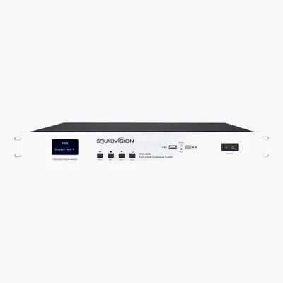 SOUNDVISION DCS-980M เครื่องควบคุมไมค์ประชุมดิจิทัล DAFS บันทึก MP3 7 โหมดไมค์