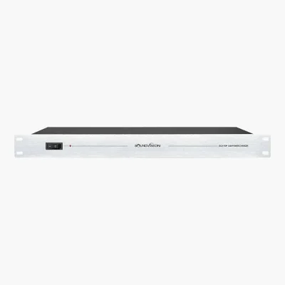 SOUNDVISION DCU-10P เครื่องชาร์จแบตเตอรี่ USB 10 ช่อง สำหรับไมค์ประชุม DCW-9900