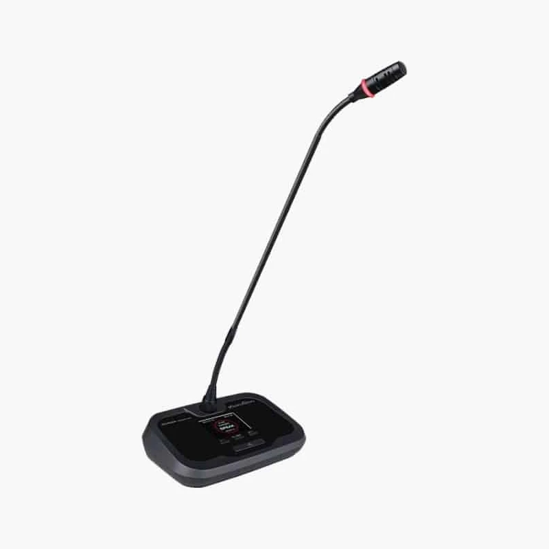 Soundvision DWS-1000D ไมค์ประชุมดิจิทัลไร้สายสำหรับผู้ร่วมประชุม จอแสดงผล OLED
