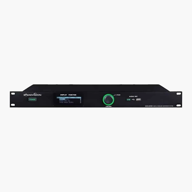 SOUNDVISION DWS-1000M เครื่องควบคุมชุดประชุมดิจิทัลไร้สาย รองรับไมค์ 50 ชุด
