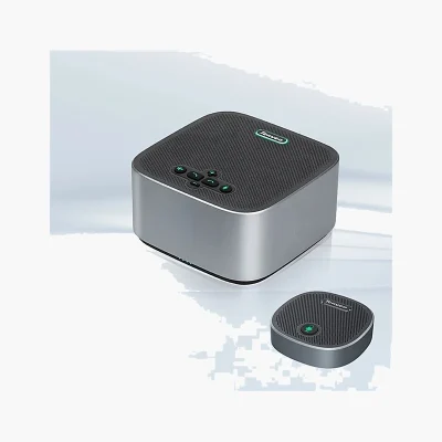 Tenveo TEVO-M6B-EX สปีกเกอร์โฟนบลูทูธ ไมค์ Array 8 ตัว รับเสียง 360° แบต 13 ชั่วโมง