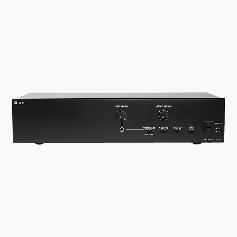 TOA TS-690 AS เครื่องควบคุมไมโครโฟนประชุมแบบอนาล็อก ต่อไมค์ได้ 24 ตัว