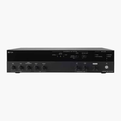 TOA TS-7912D-AS เครื่องควบคุมและจ่ายไฟระบบประชุมดิจิทัล รองรับไมค์สูงสุด 192 ยูนิต