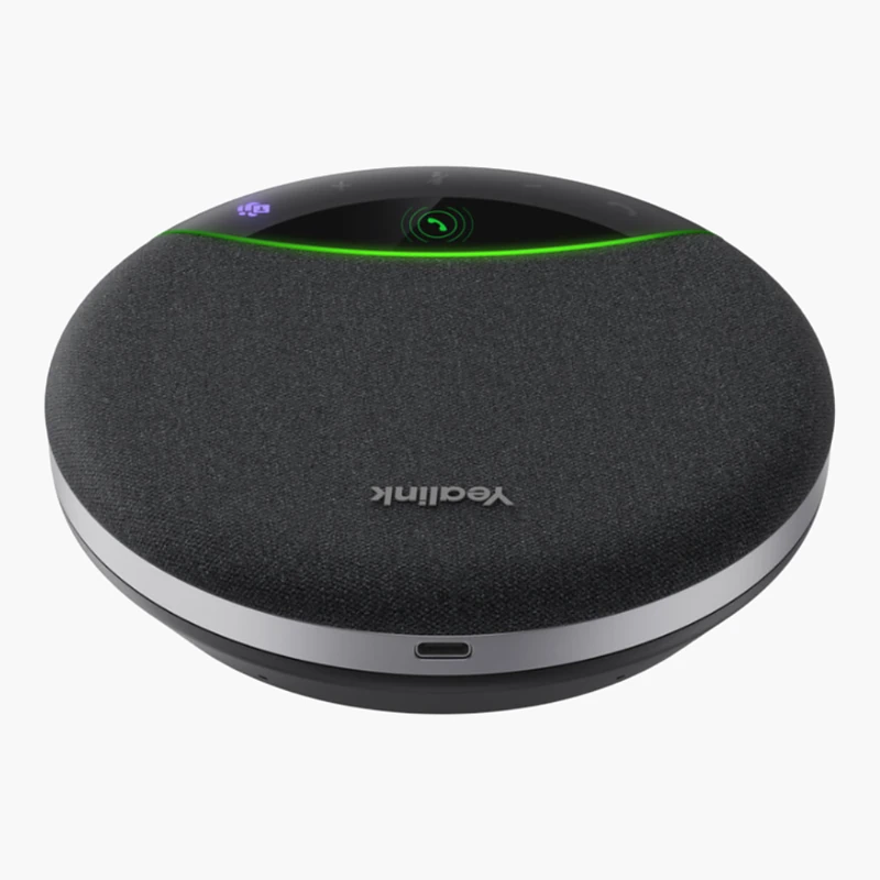 Yealink SP96 สปีกเกอร์โฟนไร้สายพกพา ไมค์ Beamforming 6 ตัว จอ LCD USB Bluetooth 5.3