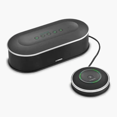 Yamaha YVC-1000 ชุดลำโพงและไมโครโฟนประชุม แยกชิ้น ต่อไมค์ได้ 5 ตัว USB Bluetooth NFC