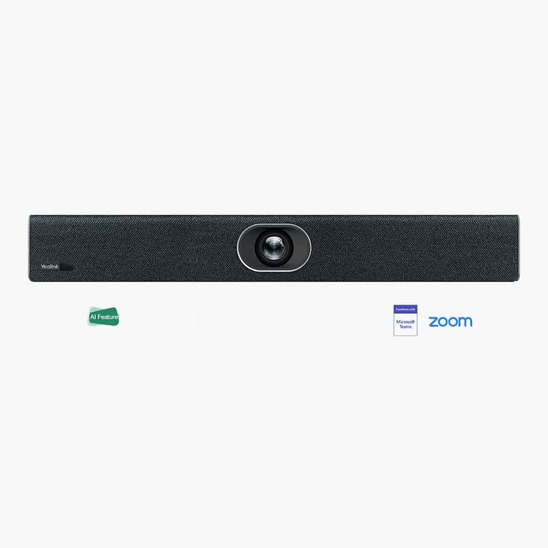 Yealink UVC40 กล้องประชุม All-in-One AI พร้อมไมค์อาเรย์และลำโพง USB Plug-and-Play