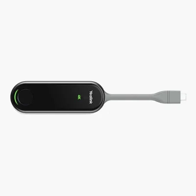 Yealink WPP30 พ็อดพรีเซนต์ไร้สาย 4K/30fps Wi-Fi 6 Plug & Play แชร์ได้ 4 เครื่อง