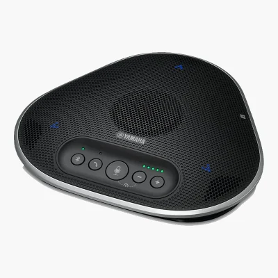 Yamaha YVC-330 สปีกเกอร์โฟนไมค์อาเรย์ 3 ตัว รับเสียง 360° ลดเสียงรบกวน SoundCap